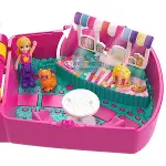JFV01 Polly Pocket Kedicik Sineması Mini Oyun Seti-3