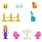 JFV01 Polly Pocket Kedicik Sineması Mini Oyun Seti-4