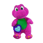 HYG89 Fisher-Price Kalp Yapan Barney Pelüş Oyuncağı-2