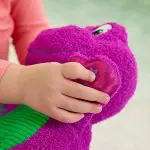 HYG89 Fisher-Price Kalp Yapan Barney Pelüş Oyuncağı-4