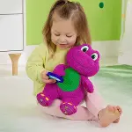 HYG89 Fisher-Price Kalp Yapan Barney Pelüş Oyuncağı-6