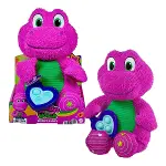 HYG89 Fisher-Price Kalp Yapan Barney Pelüş Oyuncağı-1