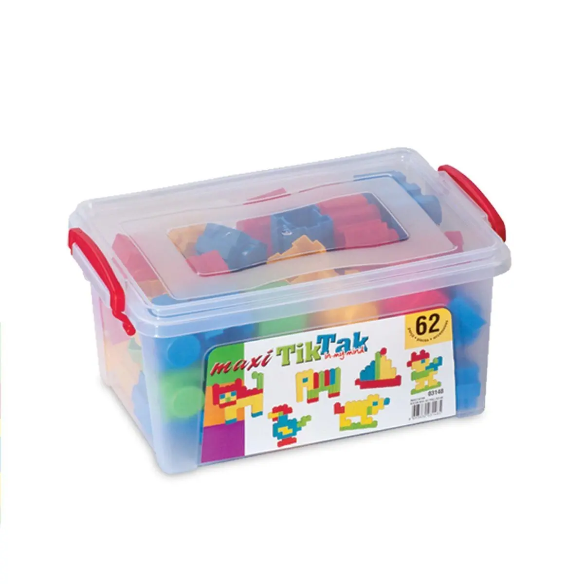03148 MAXI TİK TAK KÜÇÜK BOX 62 PARÇA