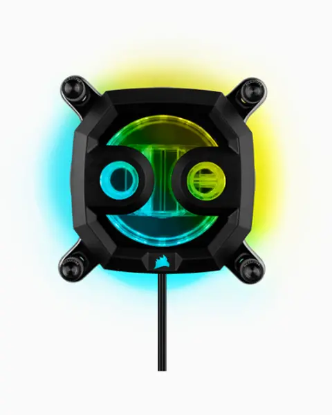 CX-9010015-WW CPU WaterBlock Hydro X Series XC7 RGB PRO CPU Water Block (1700/1200/AM4) — Black