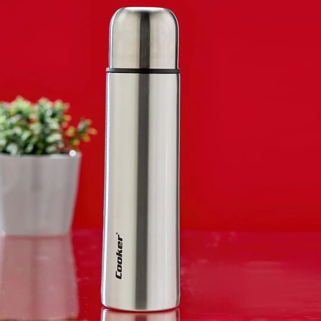 0.5LT KROM TERMOS PASLANMAZ ÇELİK - SIZDIRMAZ KAPAK = BARDAK (4745)