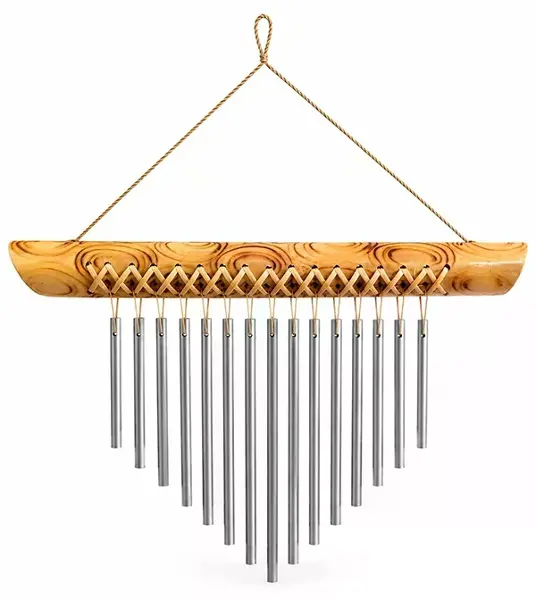 Bambu Metal Çubuklu Rüzgar Çanı No:1047