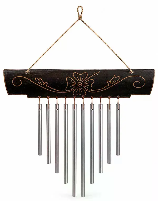 Bambu Metal Çubuklu Rüzgar Çanı No:1048