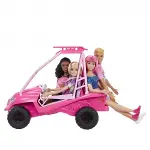 JFV68 Plaj Arabası Oyun Seti - Barbie Mysteries: Beach Detectives-3