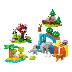 10446 Lego Duplo 3ü1 Arada Vahşi Hayvan Aileleri 92 parça +2aş-2