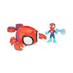 G0663 Spidey ve İnanılmaz Arkadaşları Su Ağı Figür Oyun Seti +3 yaş-2