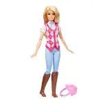 HXJ38 Barbie Binici Bebek - Malibu -Barbie Mysteries: The Great Horse Chase-2