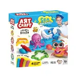03684 Art Craft Deniz Hayvanları Hamur Set 200 gr-1