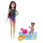 FHY97 Barbie Bebek Bakıcısı Bebeği ve Aksesuarları Oyun Seti-5