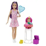 FHY97 Barbie Bebek Bakıcısı Bebeği ve Aksesuarları Oyun Seti-7