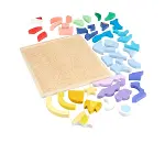 HXY42 Fisher-Price Ahşap Uzay Yapboz-3