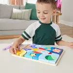 HXY42 Fisher-Price Ahşap Uzay Yapboz-5