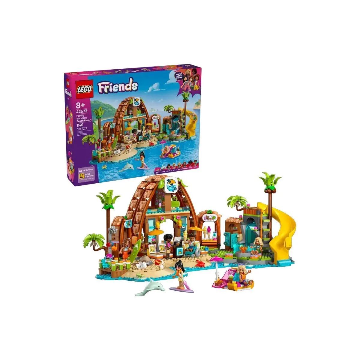 42673 Lego Friends Tatil Köyü 1140 parça +8 yaş