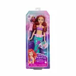 HLW00 Disney Prensesleri Muhteşem Renk Değiştiren Saçlı Deniz Kızı Ariel-1