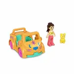 HKV55 Polly Pocketın Muhteşem Araçları Oyun Setleri-6