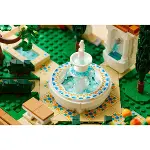 10359 Lego icons Çeşmeli Bahçe - Fountain Garden 1302 parça +18 yaş-6