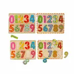 5215 -Wooden Puzzle Numbers 10 Parça-4