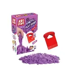 03689 Aksesuarlı Mor Kinetik Oyun Kumu 500 gr -Dede-1