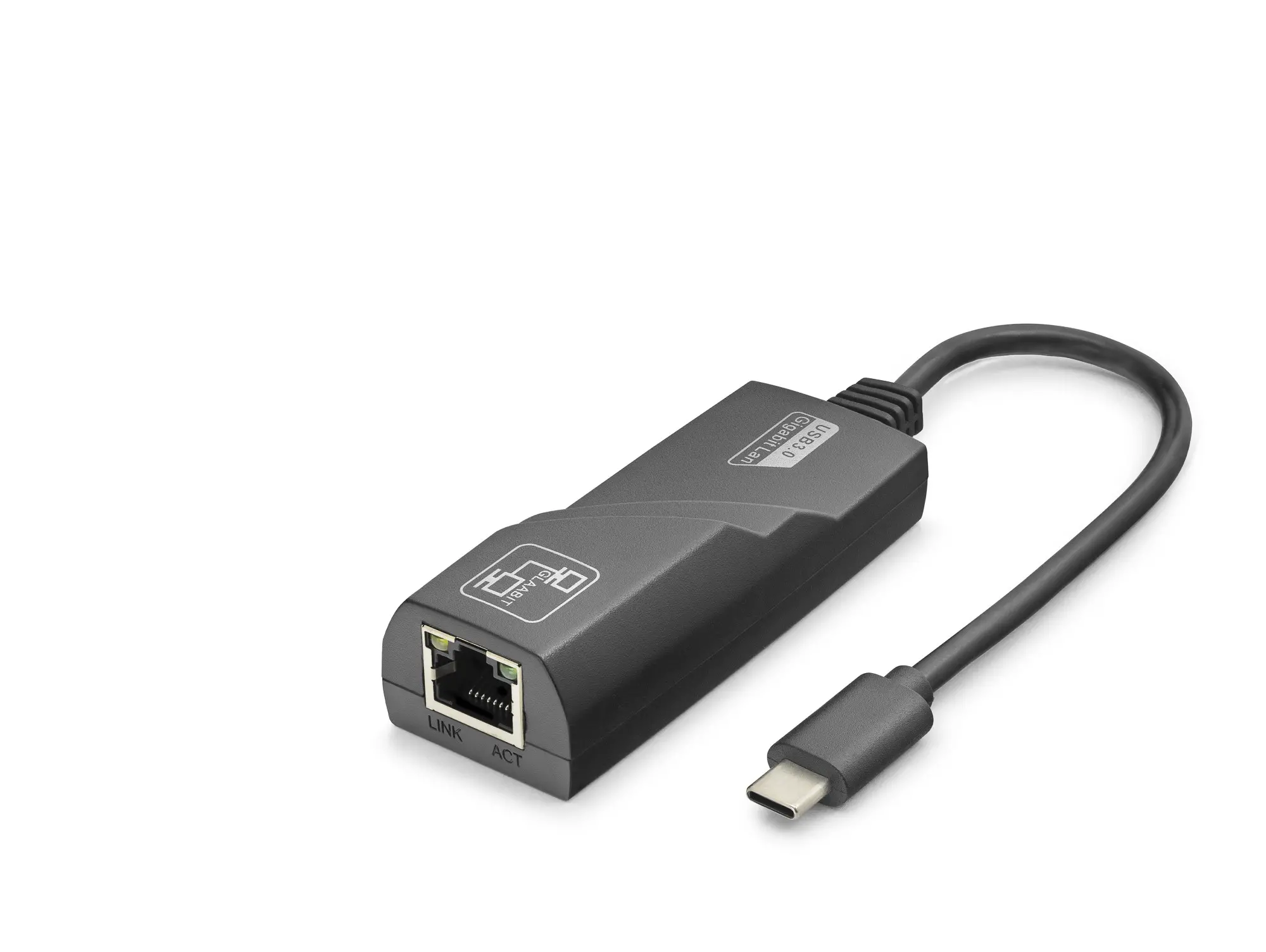 Type C Usb 3.0 Ethernet Adaptör Gigabit Siyah HDX7868