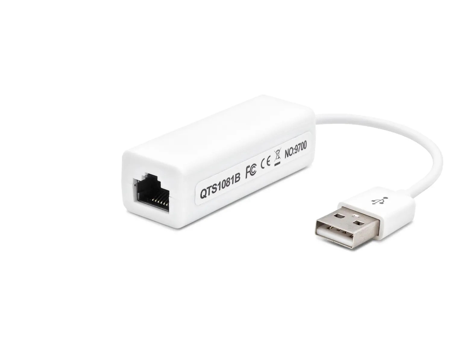 Usb 2.0 Ethernet Adaptör 10/100 Mbps Beyaz HDX5277