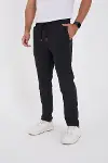 Unisex Üç İplik Basic Eşofman Pantolon - Antrasit-1
