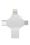 Otg 4in1 Cep Telefonu Çok Fonksiyonlu Usb Flash Bellek 128 gb Type-C, Micro SD ve Kart Okuyucu-1