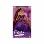 0835 SUN-RST-SIS-MNK Alisha Prenses Uzun Saçlı Aksesuarlı Bebek Set 29 cm 3renk -Sunman-3