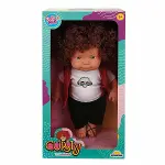 30151 Sunman, Curly Kıvırcık Saçlı Bebek 35 cm-3