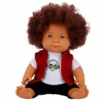 30151 Sunman, Curly Kıvırcık Saçlı Bebek 35 cm-4