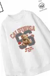 Trend Çocuk Unisex Model Tam Kalıp Oversize 96Tasarım 2 İplik Pamuğa Pamuk Kumaş Sweatshirt 4-2