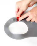 BabyJem Mini Silikon Önlük 718 Gri-5