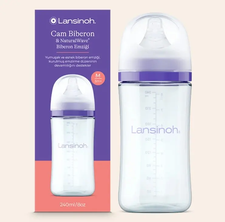 Lansinoh Cam Biberon 240 ml
