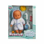 Sunman Bebelou Banyo Zamanı Bebek Seti 35 Cm-2