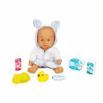 Sunman Bebelou Banyo Zamanı Bebek Seti 35 Cm-7