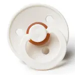 Bibs Colour Kauçuk Emzik 0-6 Ay Ivory-3
