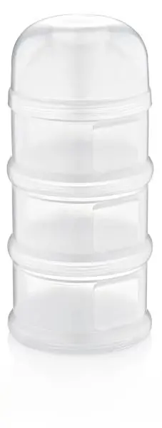 BabyJem Katlı Toz Mama Kabı 545 Beyaz