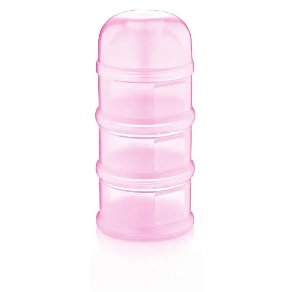 BabyJem Katlı Toz Mama Kabı 545 Pembe