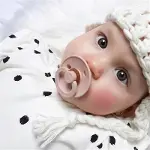 Bibs Colour Kauçuk Emzik 0-6 Ay Blush-2