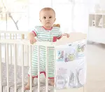 BabyJem Yatak Başı Organizer 555 Beyaz-2