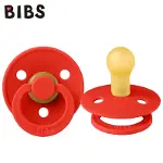 Bibs Colour Kauçuk Emzik 0-6 Ay Candy Apple-3