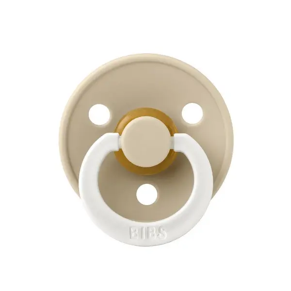 Bibs Colour Kauçuk Emzik 6-18 Ay Vanilla Glow
