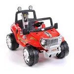 Pilsan Ranger Akülü Araba 12 Volt 05-107 Kırmızı-2