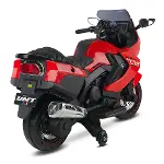 Babyhope 438A XMX-316 Ledli Akülü Motor 12 Volt Kırmızı-3