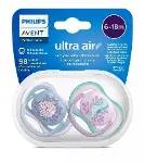 Philips Avent Ultra Air Emzik 6-18 Ay Kız-13