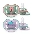 Philips Avent Ultra Air Emzik 6-18 Ay Kız-2