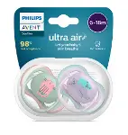 Philips Avent Ultra Air Emzik 6-18 Ay Kız-1